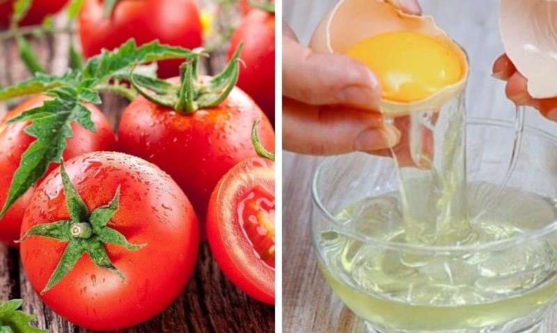 Trị nám da mặt hiệu quả bằng thiên nhiên với cà cà chua và trứng gà
