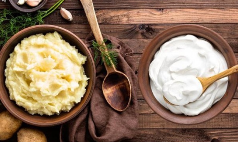 Công thức trị nám da sau sinh hiệu quả với khoai tây và sữa chua không đường