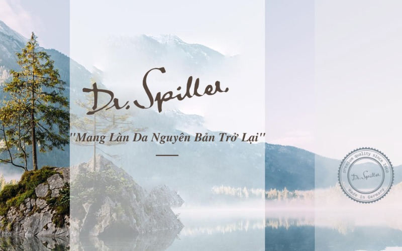 Lựa chọn thanh lăn mụn từ thương hiệu mỹ phẩm uy tín như Dr Spiller của Đức 