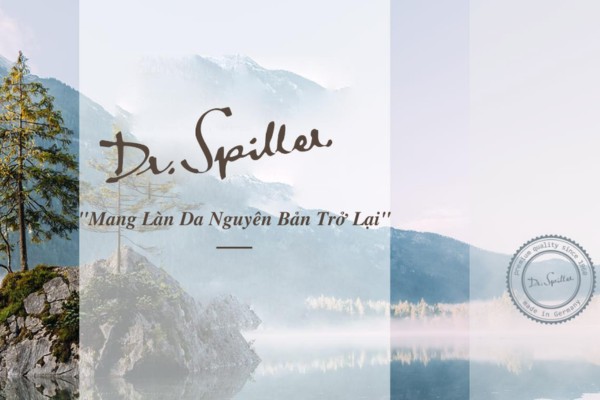 Lựa chọn kem trị mụn thâm từ những thương hiệu uy tín như Dr Spiller của Đức