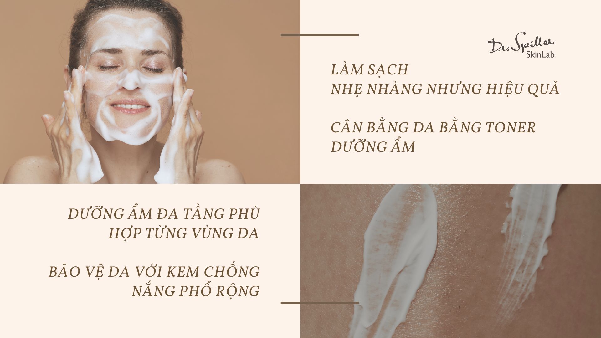 Da hỗn hợp thiên khô nên skincare thế nào? Gợi ý các bước skincare