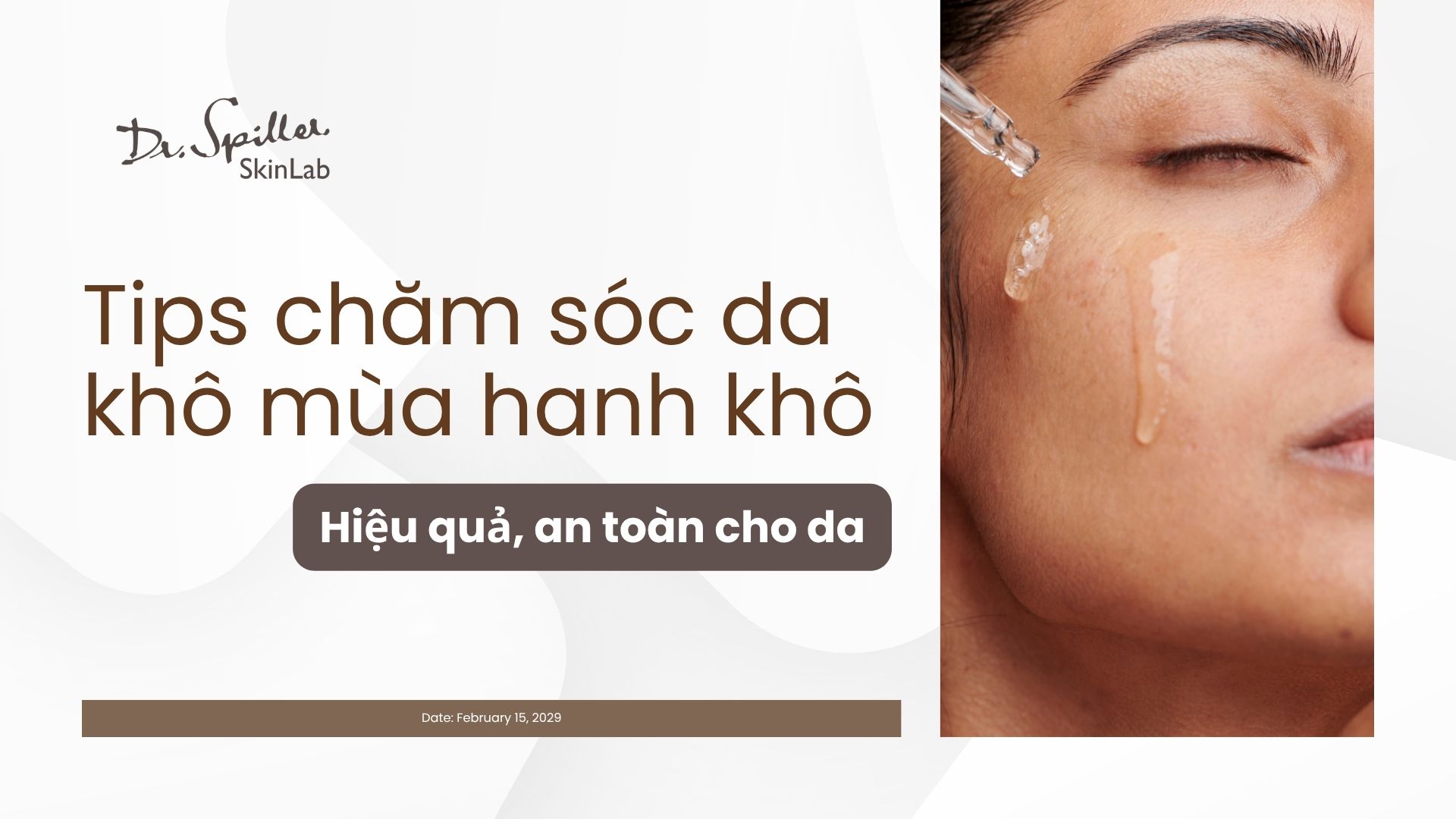 Tips chăm sóc da khô mùa hanh khô hiệu quả, an toàn cho da