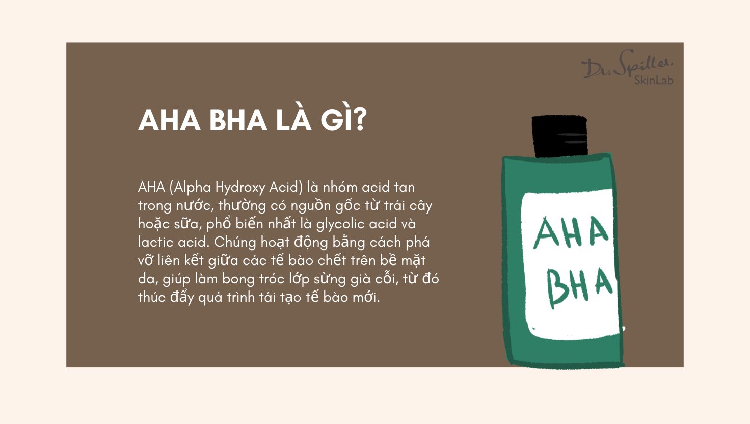 AHA BHA là gì? Hiểu đúng để sử dụng hiệu quả trong chống lão hóa