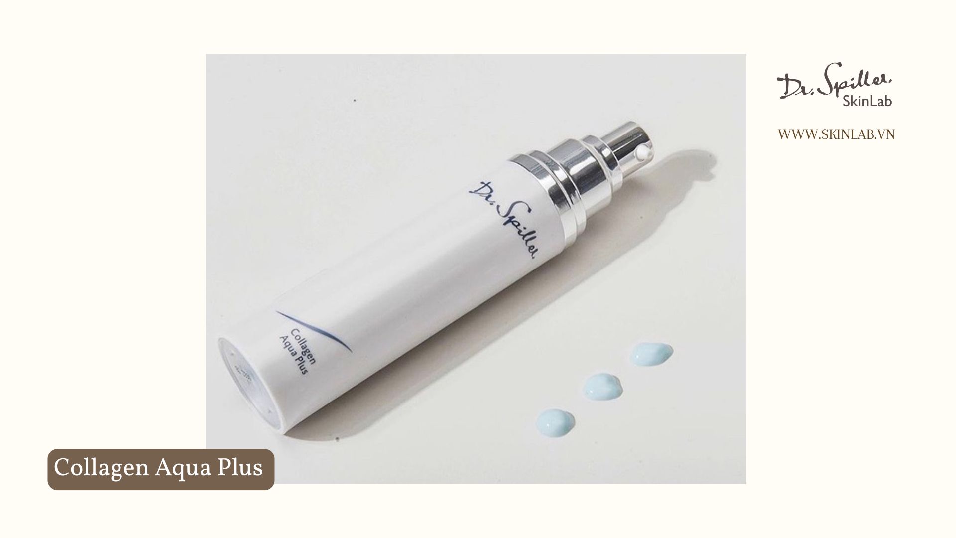 Cách phục hồi da khô bong tróc: Collagen Aqua Plus – Phục hồi độ đàn hồi, cấp ẩm