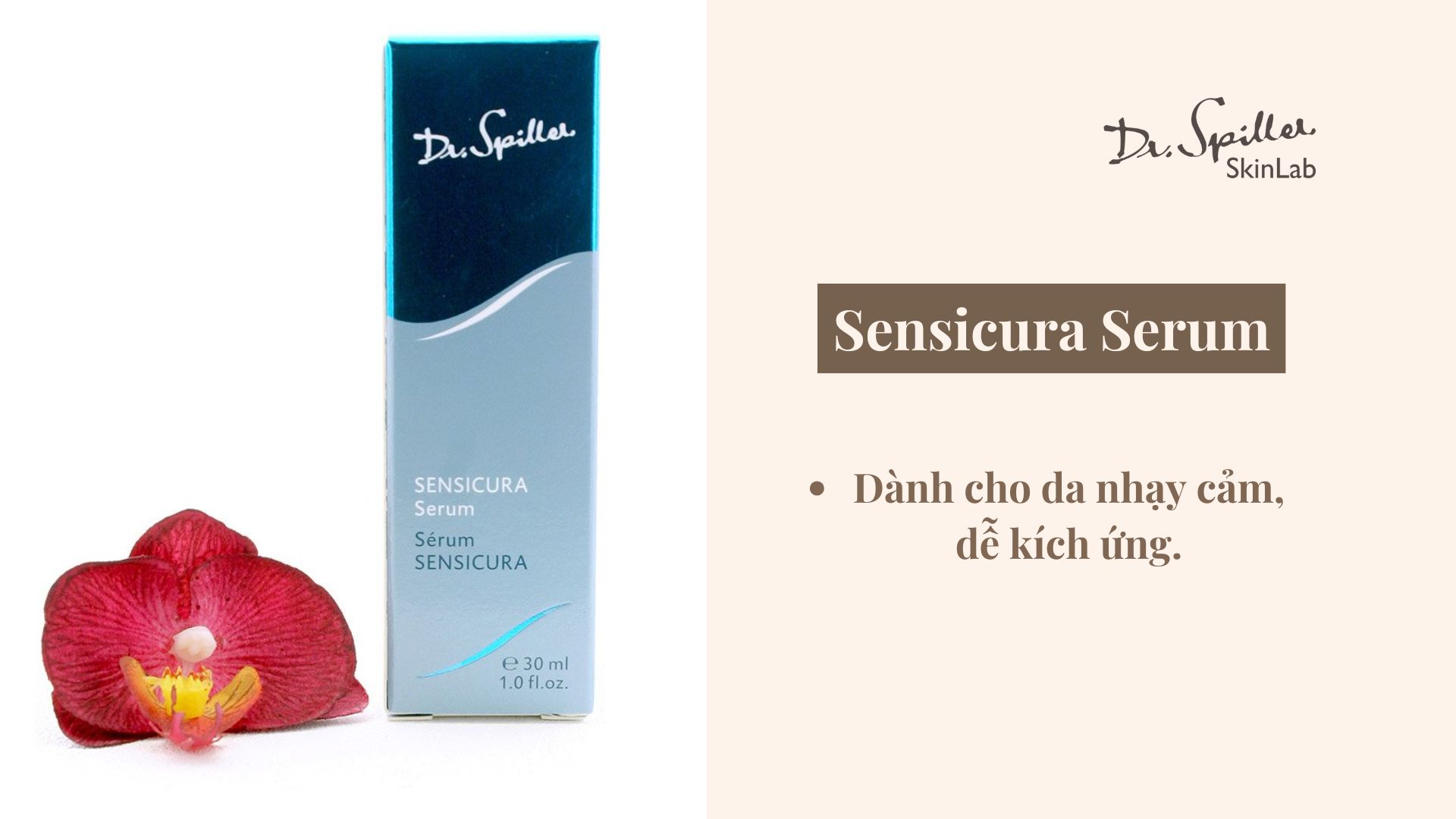 Gợi ý top 3 serum & kem dưỡng từ Dr.Spiller cho da hỗn hợp nhạy cảm