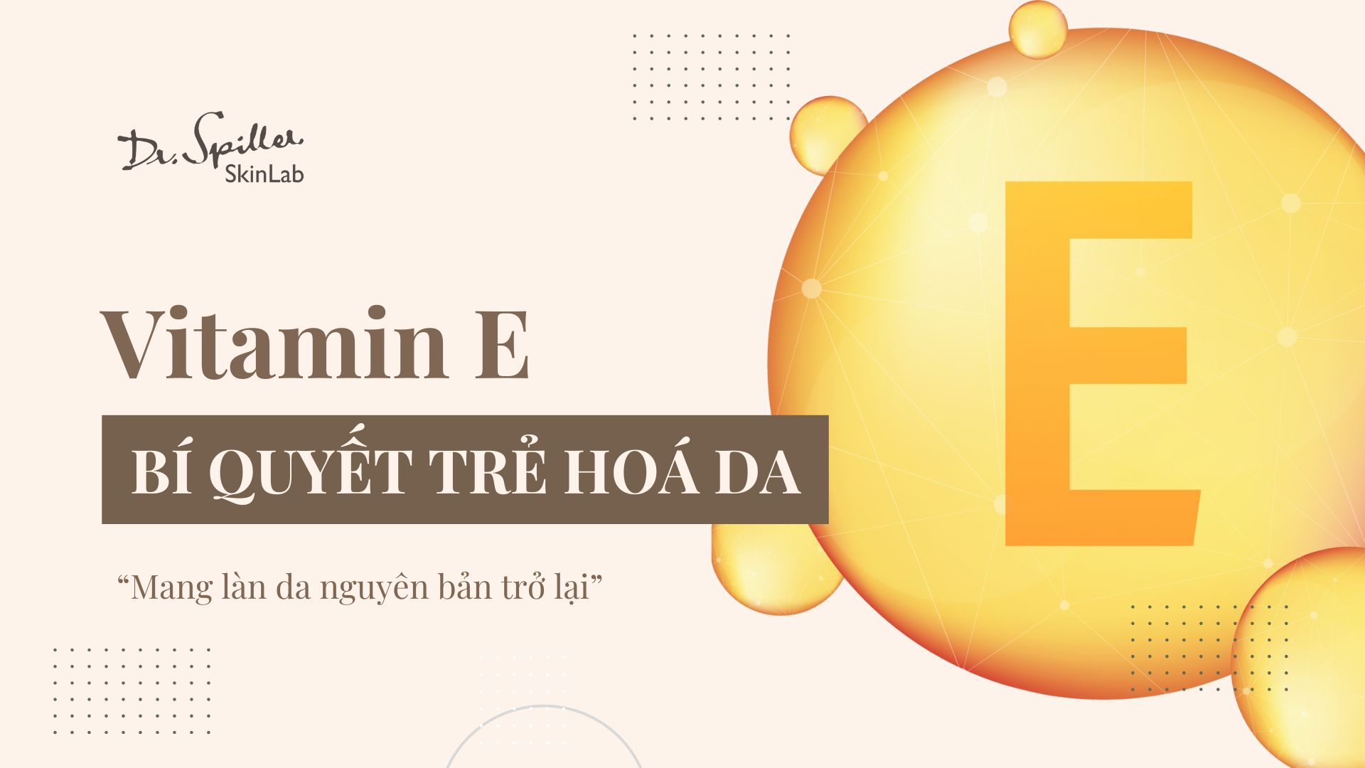Vitamin E chống lão hóa hiệu quả, bí quyết trẻ hóa da
