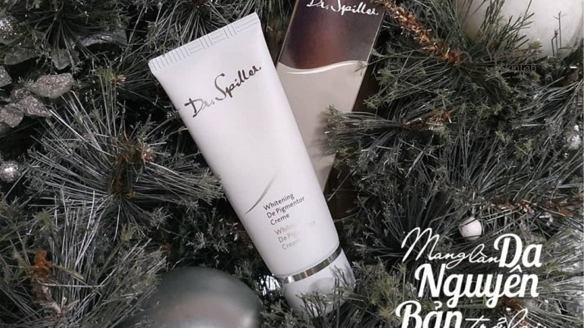 Whitening De Pigmentor Cream kem chuyên sâu dành cho da có nám, thâm với công thức kết hợp Alpha arbutin