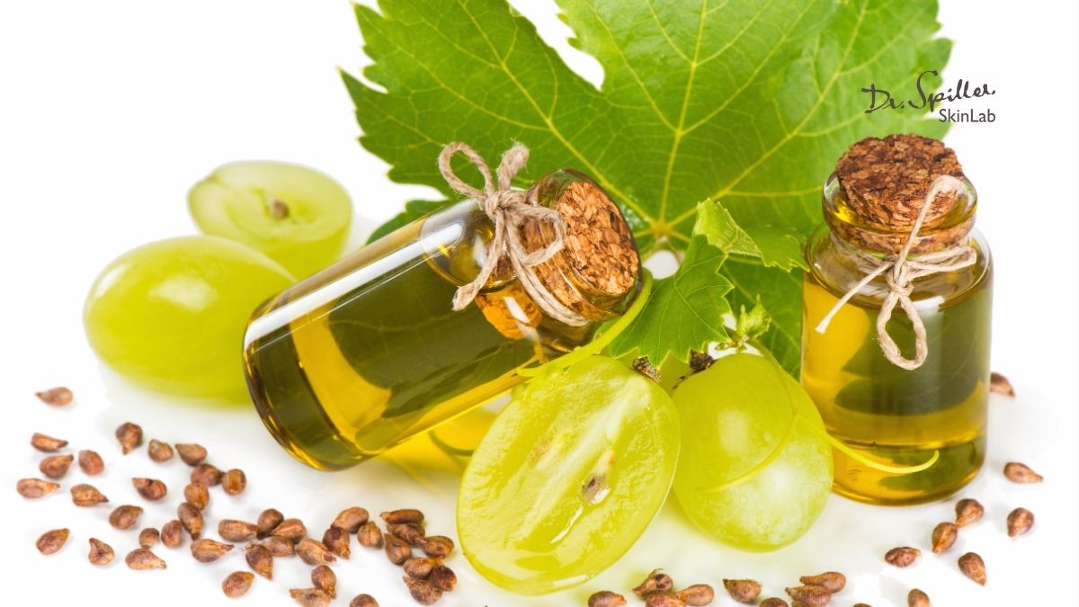 Dầu hạt nho là thành phần lý tưởng trong dầu tẩy trang dành cho da nhạy cảm