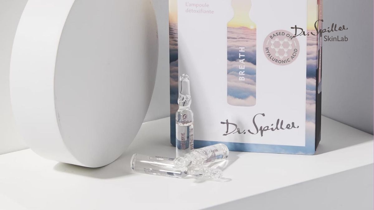 Các sản phẩm Dr‑Spiller nổi bật chứa EctoinBalance – The Purifying Ampoule