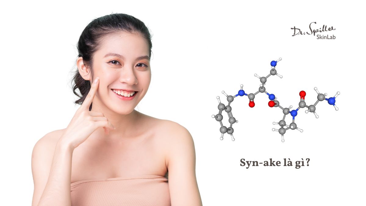 Vậy Syn-ake là gì? Syn-ake là một peptide tổng hợp ngắn (Dipeptide Diaminobutyroyl Benzylamide Diacetate)