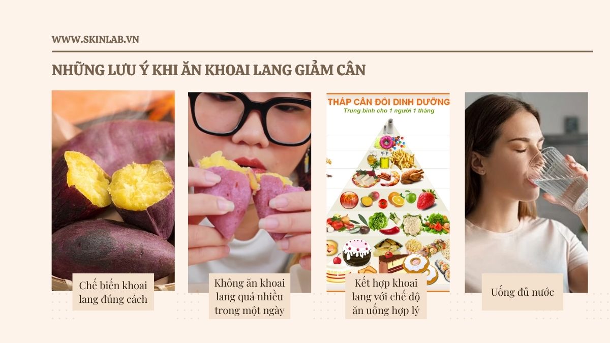 Những Lưu Ý Khi Ăn Khoai Lang Giảm Cân