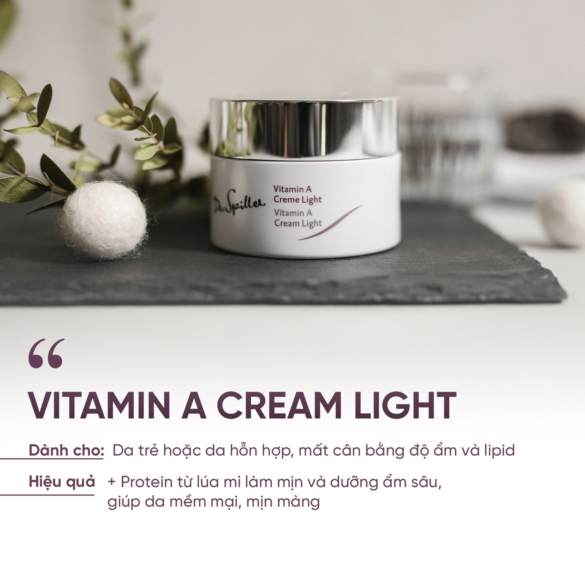 Gợi ý sản phẩm Dr‑Spiller dành cho người mới bắt đầu dùng Retinol