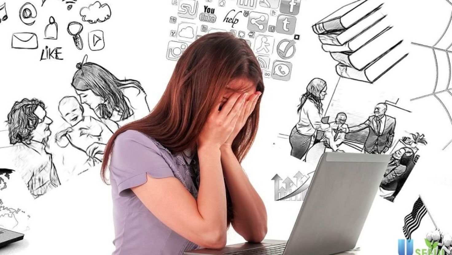 Khi bạn căng thẳng hoặc stress, cơ thể sẽ sản xuất nhiều hormone cortisol – một loại hormone có thể khiến tuyến bã nhờn tiết ra nhiều dầu hơn