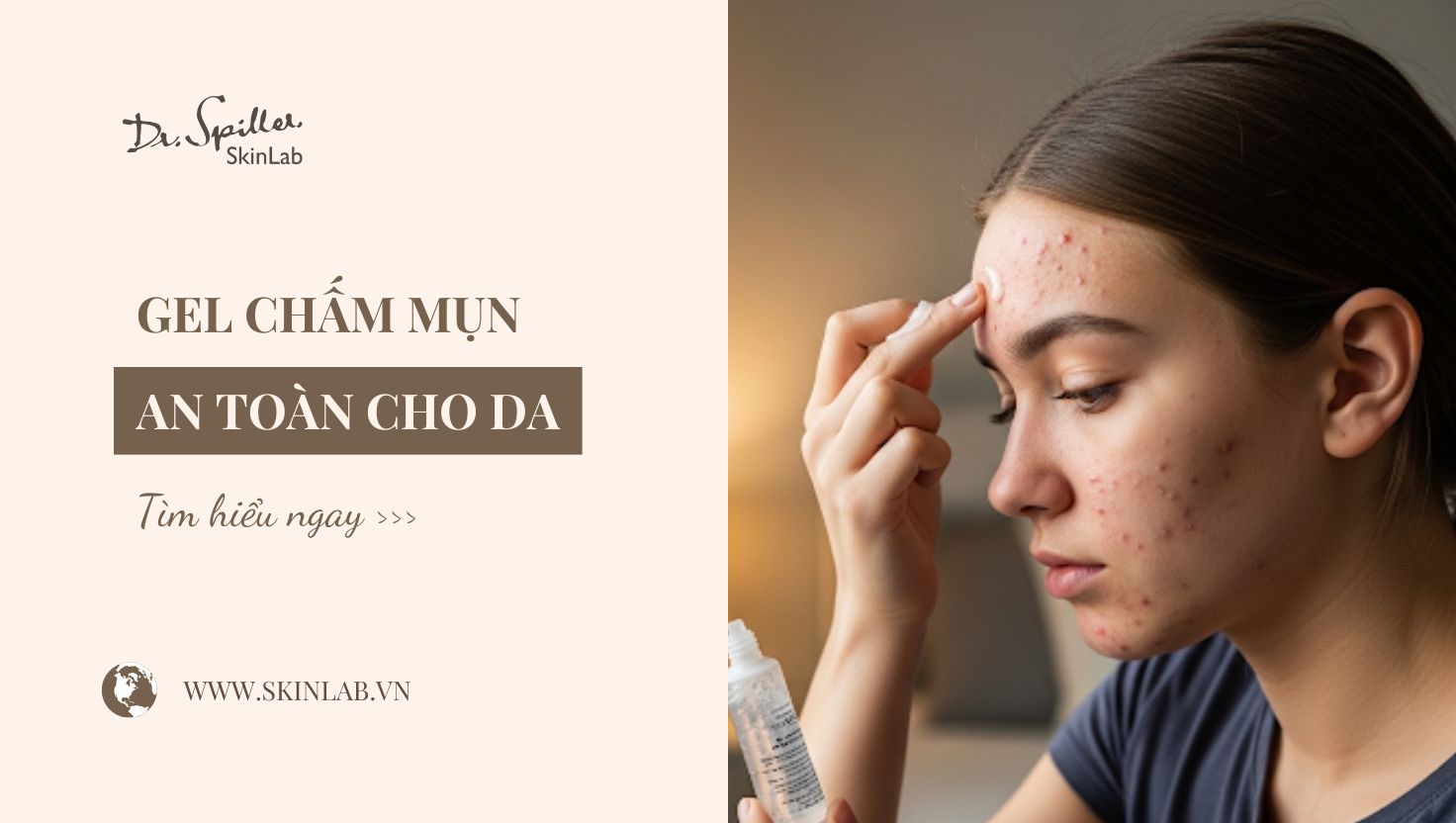 Gel chấm mụn mủ