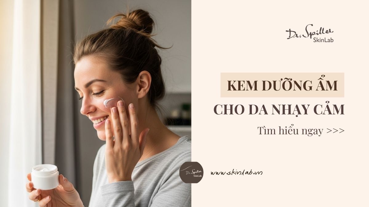 Kem dưỡng ẩm cho da nhạy cảm tốt nhất hiện nay