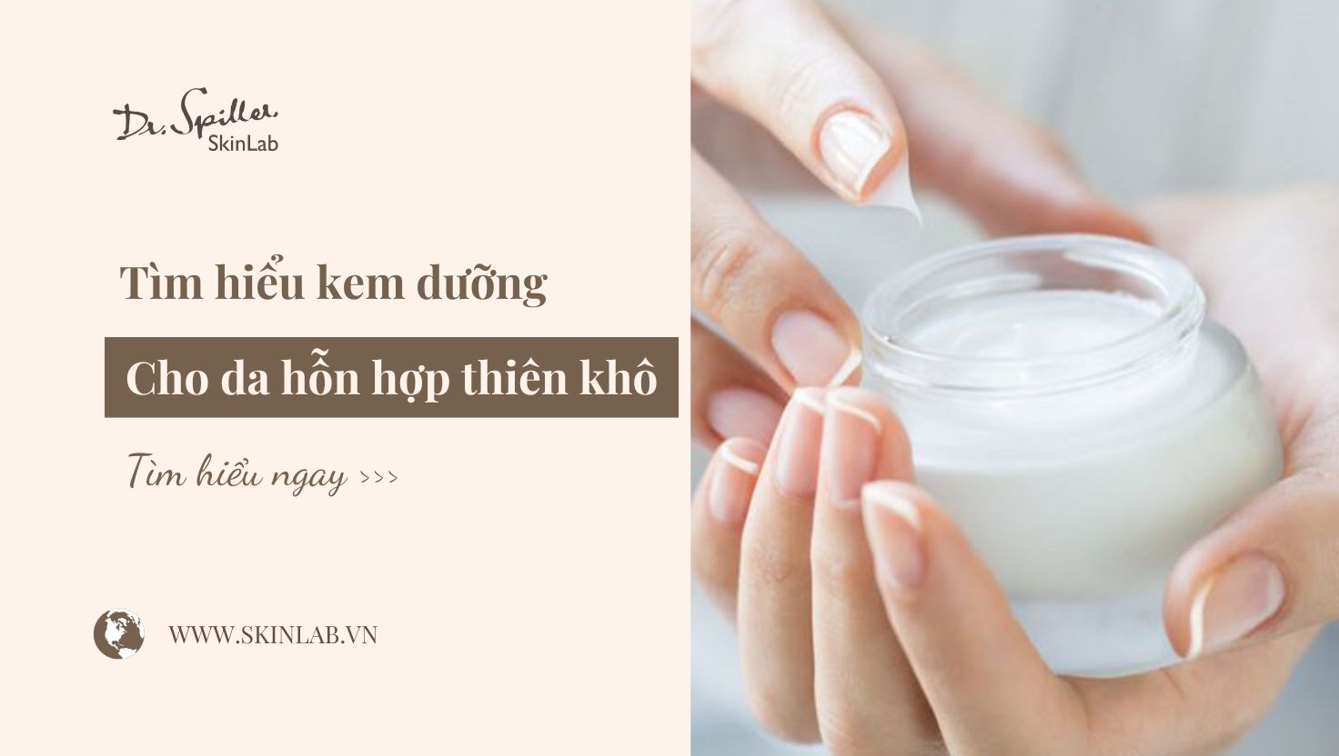 kem dưỡng cho da hỗn hợp thiên khô