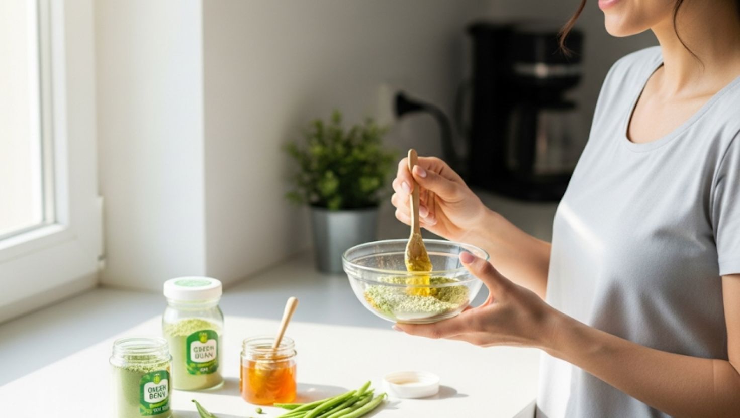 Dưỡng Da Với Mặt Nạ Đậu Xanh Và Mật Ong