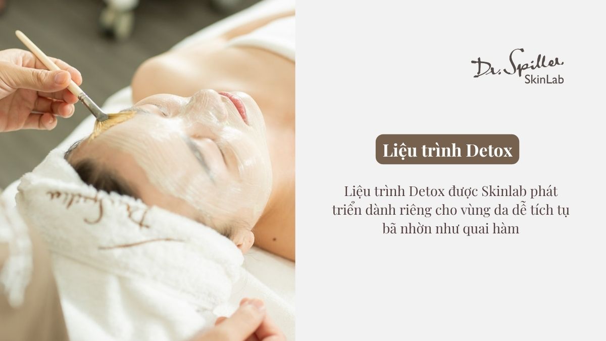 Liệu trình Detox – Làm sạch sâu và kháng viêm nhẹ nhàng