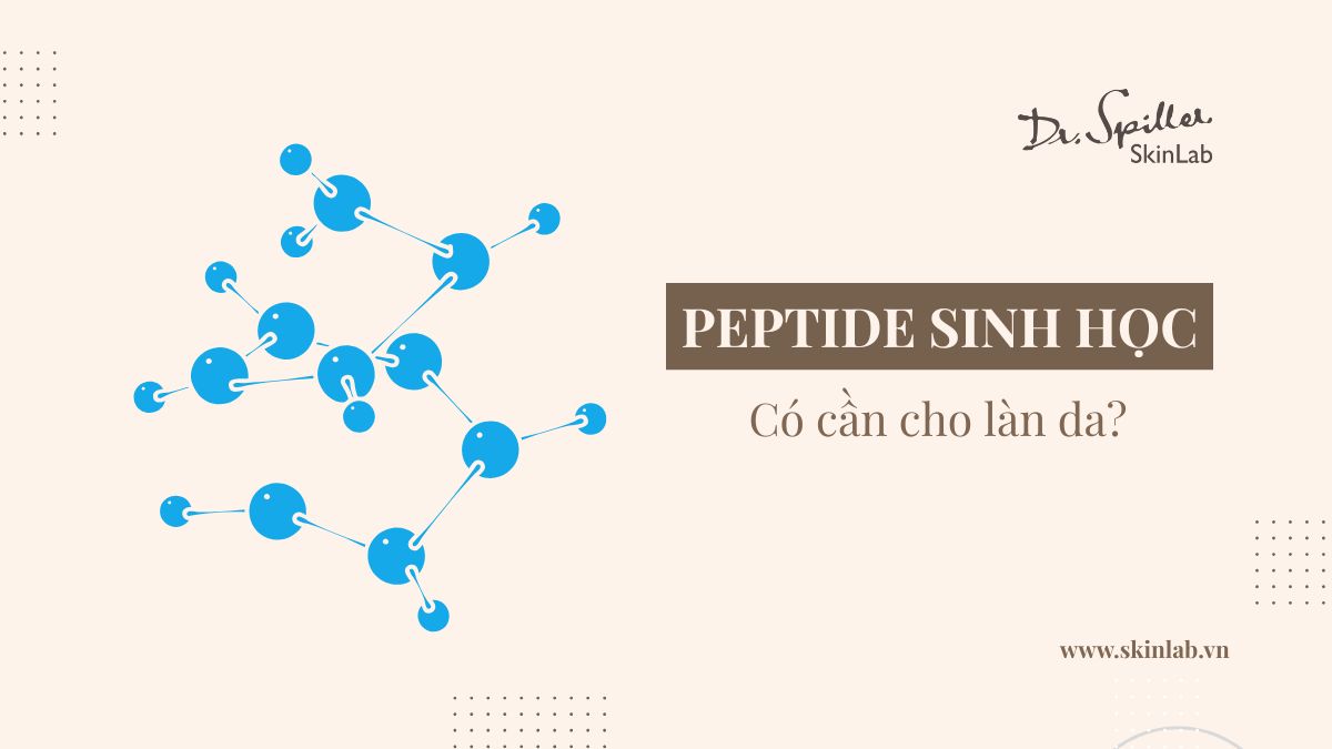 Mỹ phẩm chứa Peptide sinh học có cần thiết cho làn da