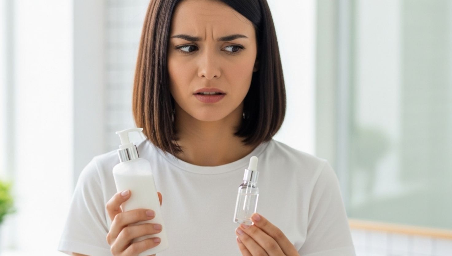 Serum và kem dưỡng ẩm: Vai trò riêng biệt