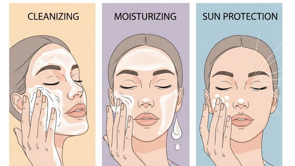 Các bước cơ bản trong quy trình skincare hàng ngày