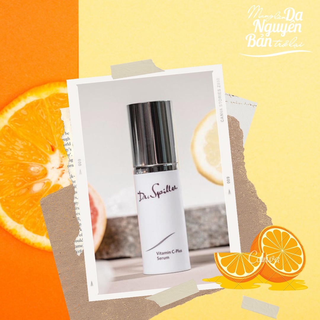 Vitamin C-Plus Serum ức chế sản sinh melanin, hỗ trợ làm sáng da và mờ tàn nhang.