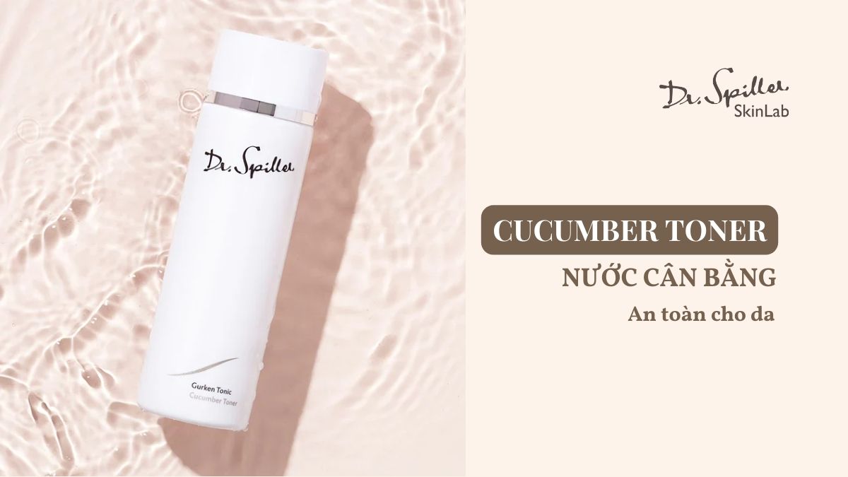 Toner chứa chiết xuất dưa leo giúp kháng khuẩn, bảo vệ da khỏi tác nhân gây hại