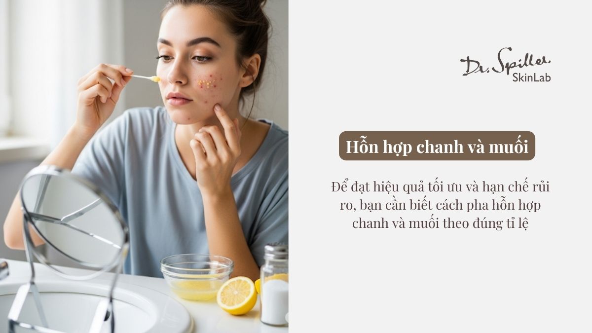 Cách pha chế hỗn hợp chanh và muối đúng chuẩn