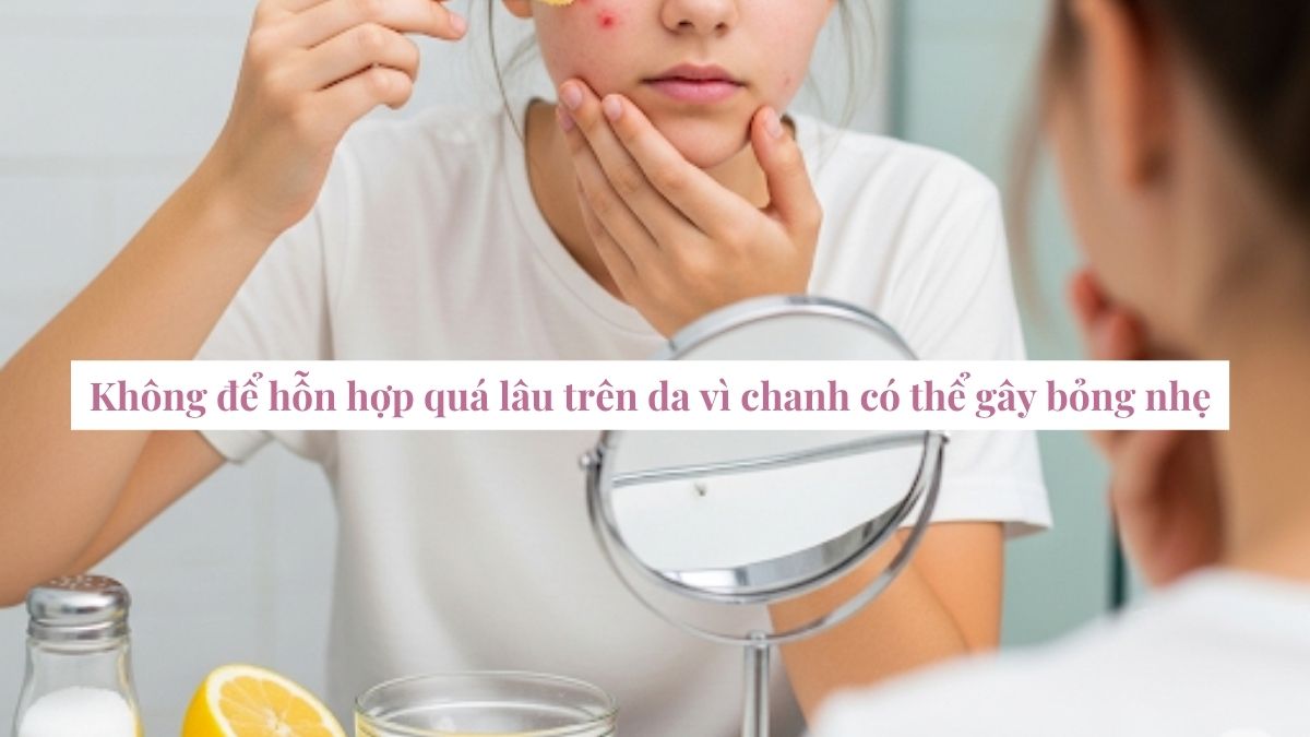 Do đó, việc thử nghiệm trên vùng da nhỏ trước khi sử dụng toàn mặt là điều cần thiết để đảm bảo an toàn cho làn da của bạn.