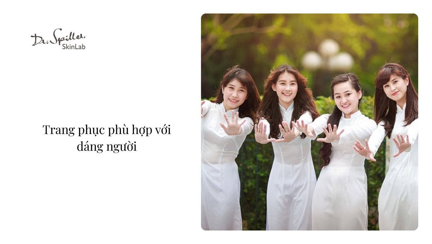 Trang phục phù hợp với dáng người