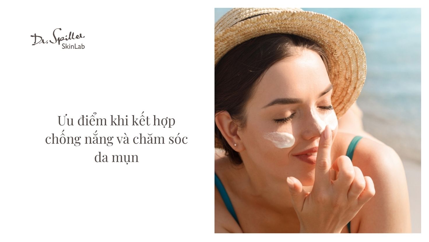 Chống nắng cho da mụn