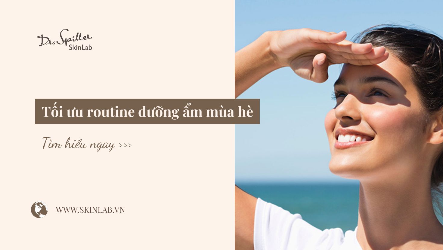 dưỡng ẩm mùa hè