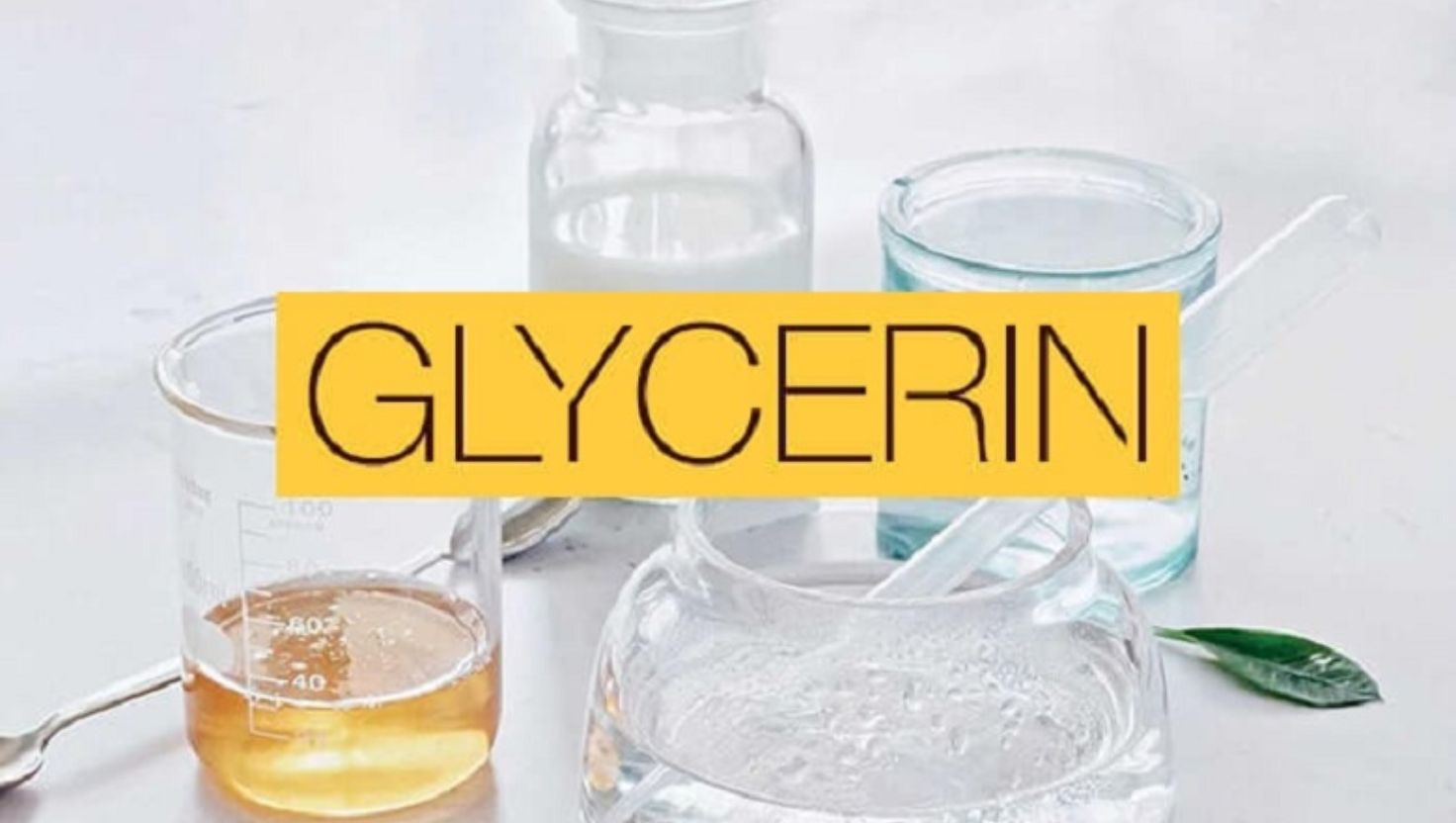 Glycerin là thành phần lý tưởng nên có trong kem dưỡng da vào mùa hè