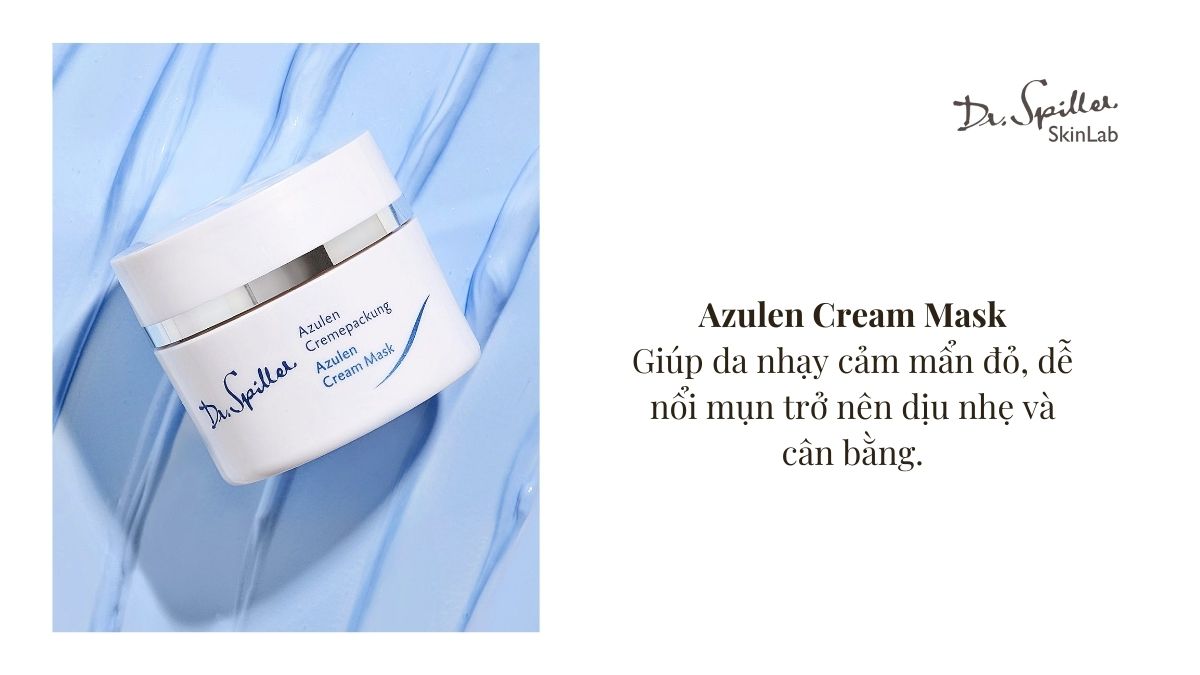 Mặt nạ cho da nhạy cảm từ Dr-Spiller.vn