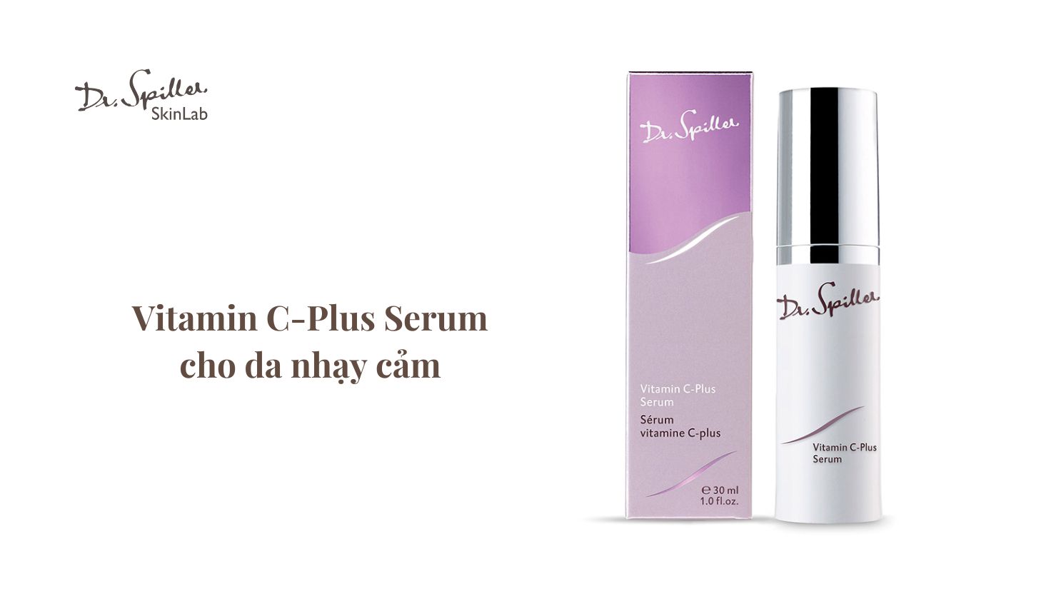 Gợi ý sản phẩm chứa Niacinamide từ Dr.Spiller