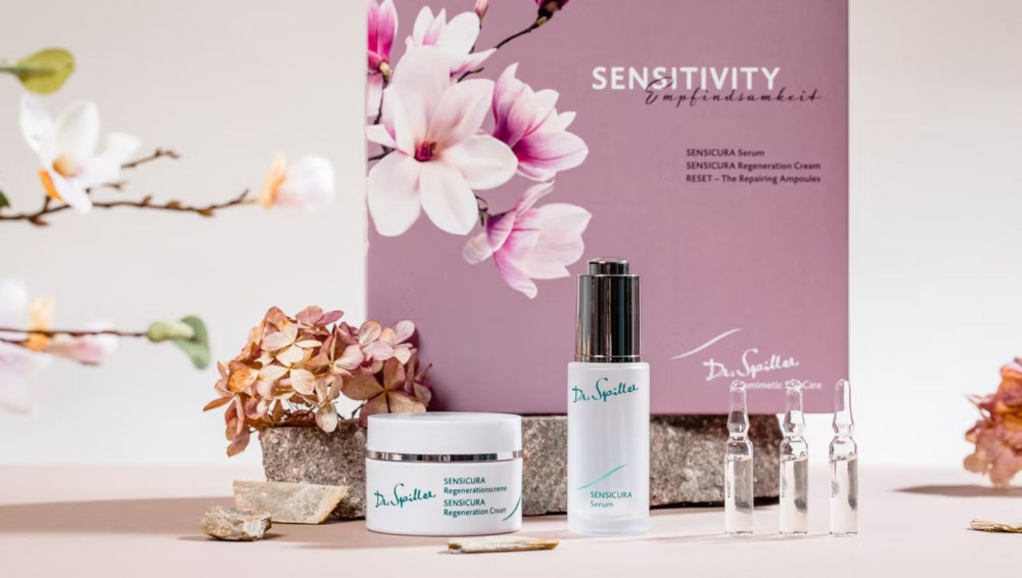Sản phẩm Dr.Spiller hỗ trợ phục hồi da nhạy cảm mất nước