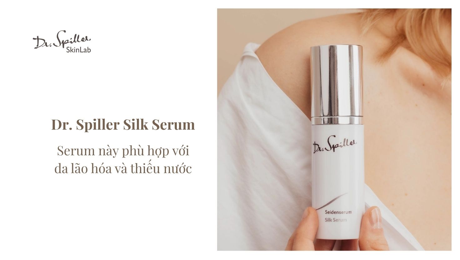 Silk Serum sản phẩm cung cấp độ ẩm chuyên sâu và chống mất nước.