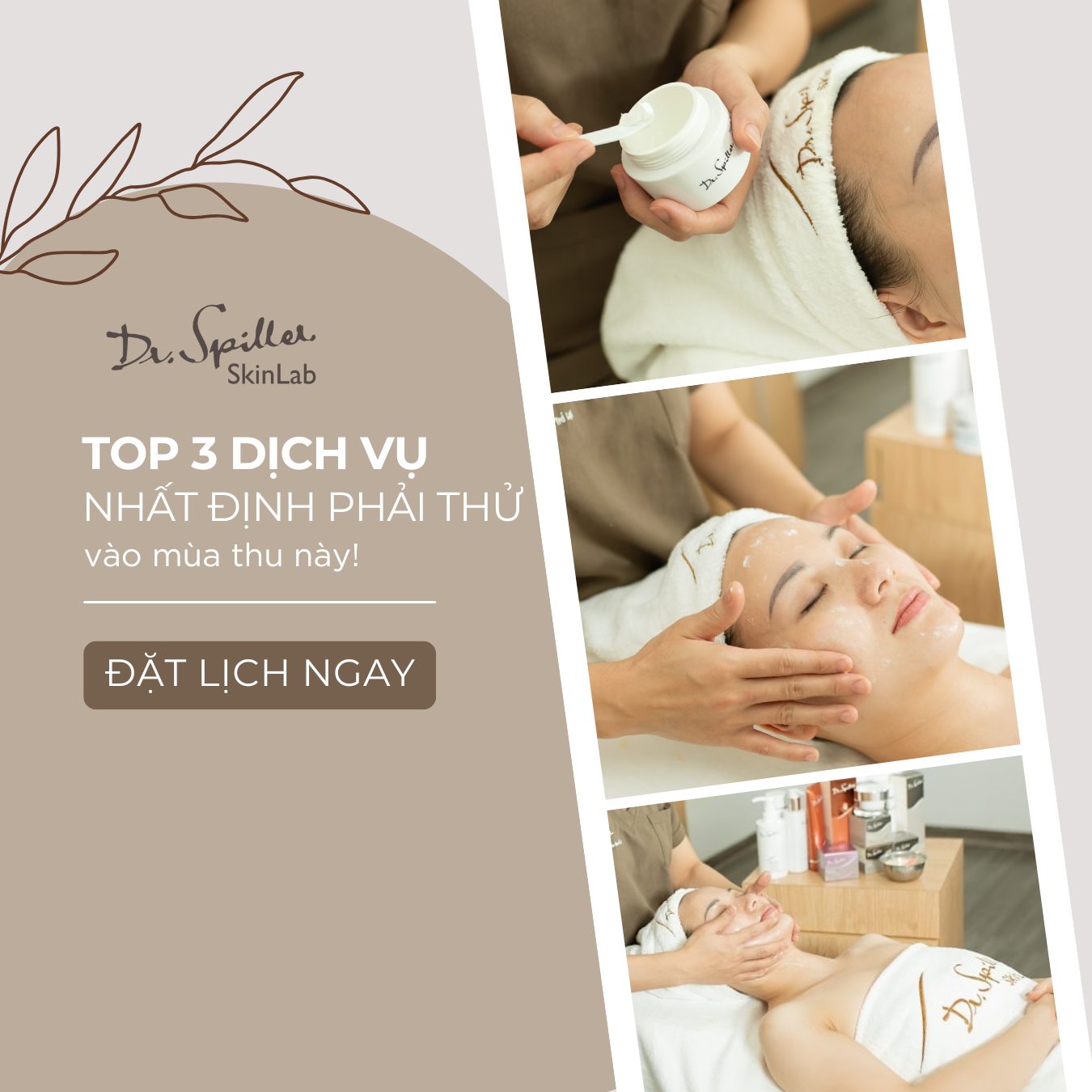 Skinlab chú trọng phát triển các liệu trình chăm sóc bổ trợ chuyên sâu