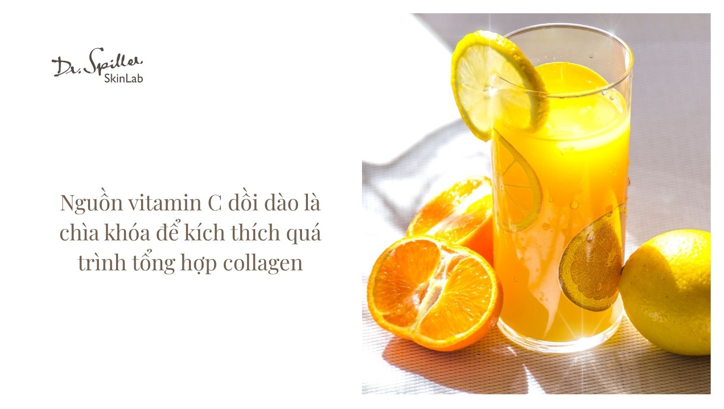 Công dụng đặc biệt của các loại đồ uống đối với làn da