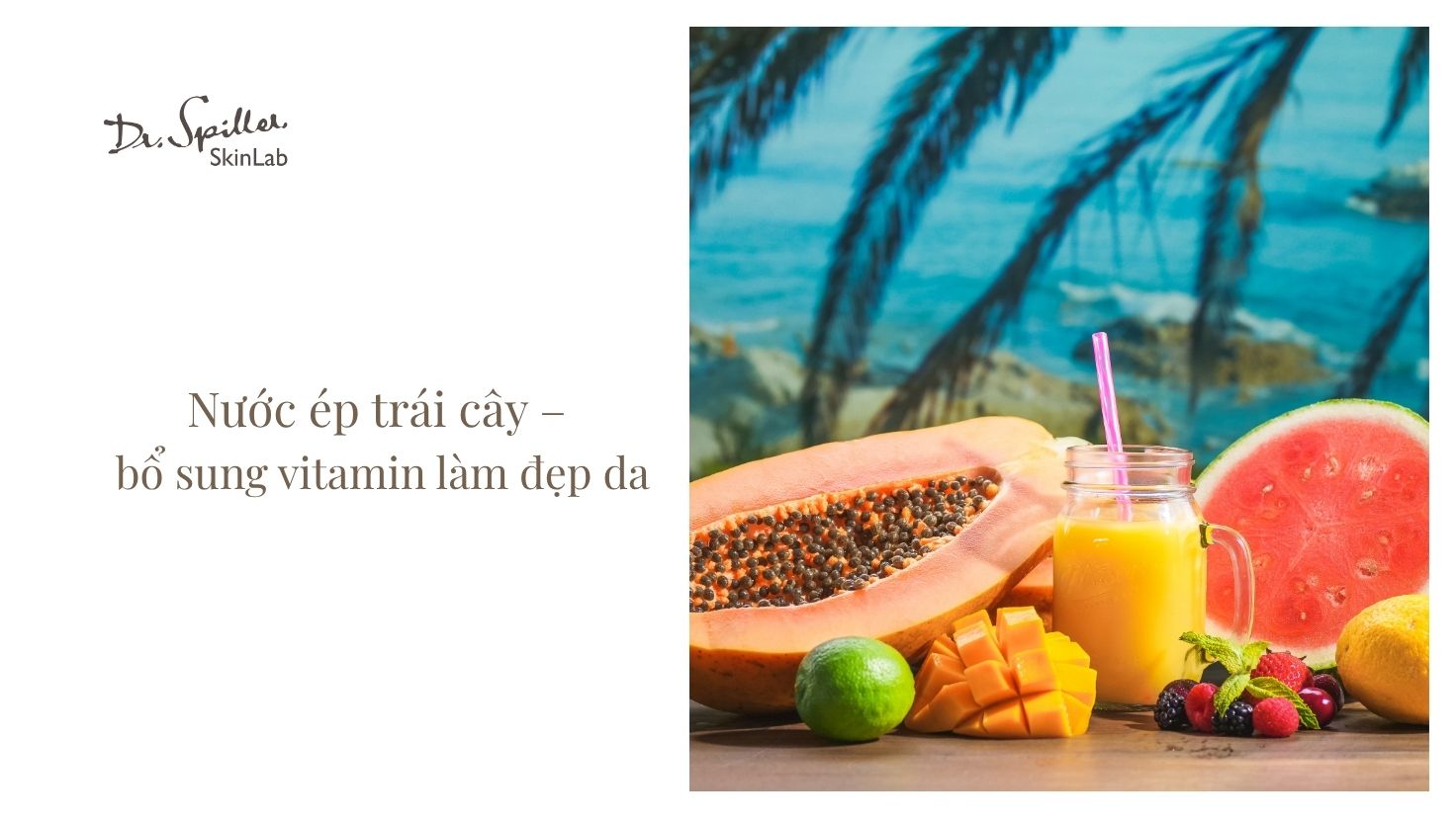 Các loại nước ép như cam, cà rốt, dưa hấu, hoặc lựu chứa nhiều vitamin C, vitamin A và chất chống oxy hóa