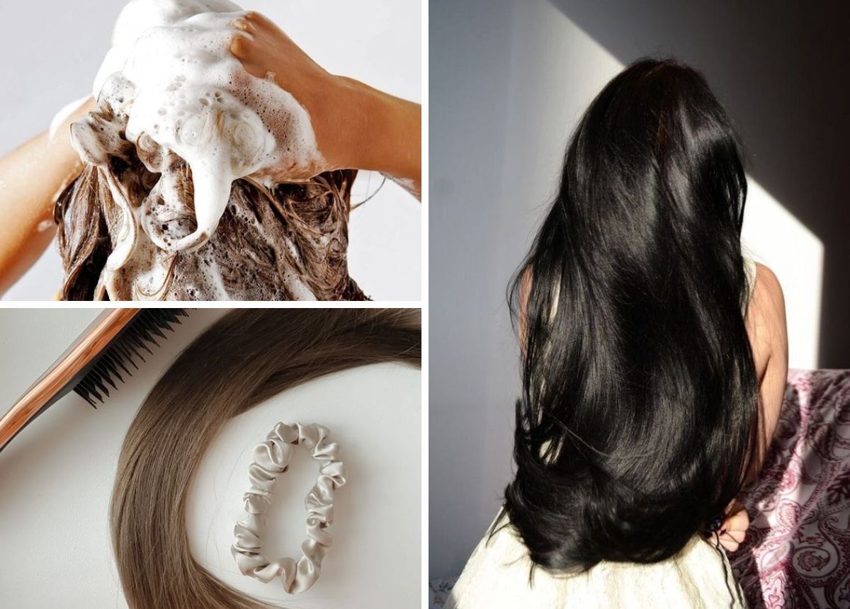 Trước khi sử dụng các nguyên liệu thiên nhiên, việc làm sạch tóc và da đầu sạch là rất quan trọng để các dưỡng chất thấm sâu hiệu quả hơn