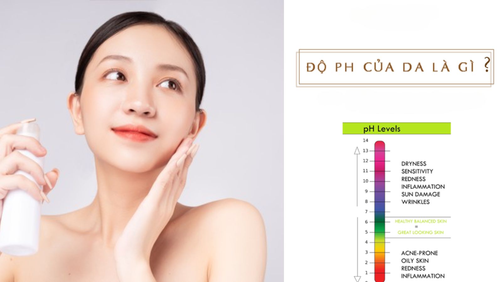 Duy trì pH da mùa nồm ở trạng thái cân bằng là yếu tố quan trọng để bảo vệ và nâng cao sức khỏe làn da