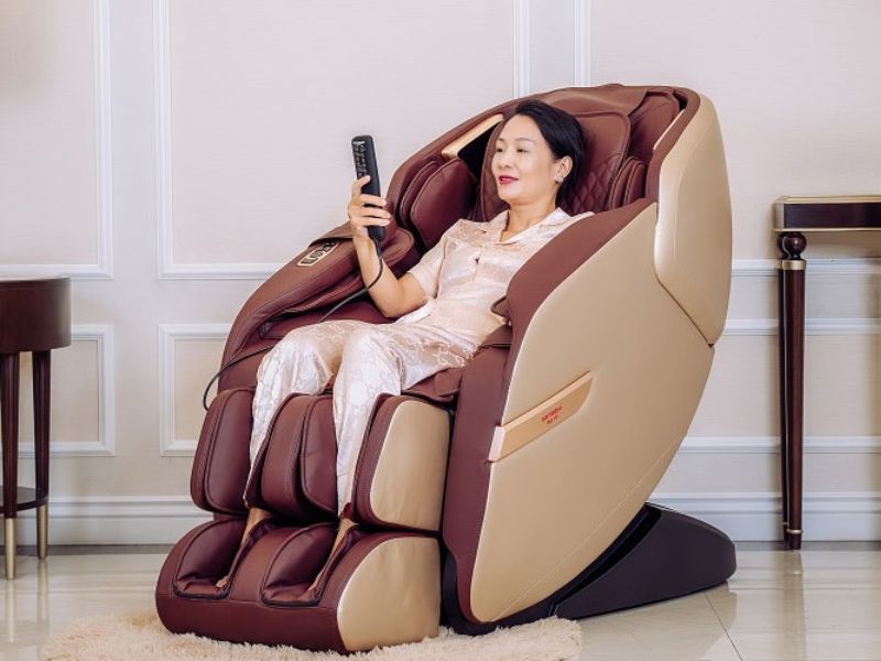 Ghế massage ngày càng trở thành lựa chọn hàng đầu trong việc chăm sóc sức khỏe tại nhà hiện nay.